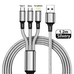 3 in 1 Type C USB Cable