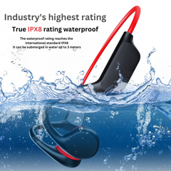 EchoEffex Pro Bone Conduction Bluetooth 5.3 Headphones - IPX8 Waterproof Rating