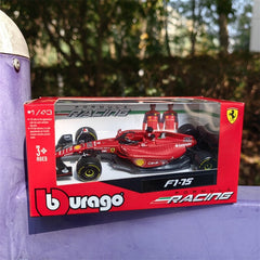 2022 Ferrari F1 and 2022 Oracle Red Bull Racing RB18 Alloy Toy Car