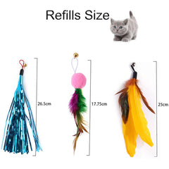Cat Feather Toy Set