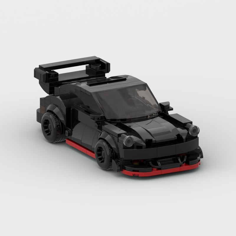 911RWB Wide Body Brick Toy Car -  Building Blocks Brick Toy