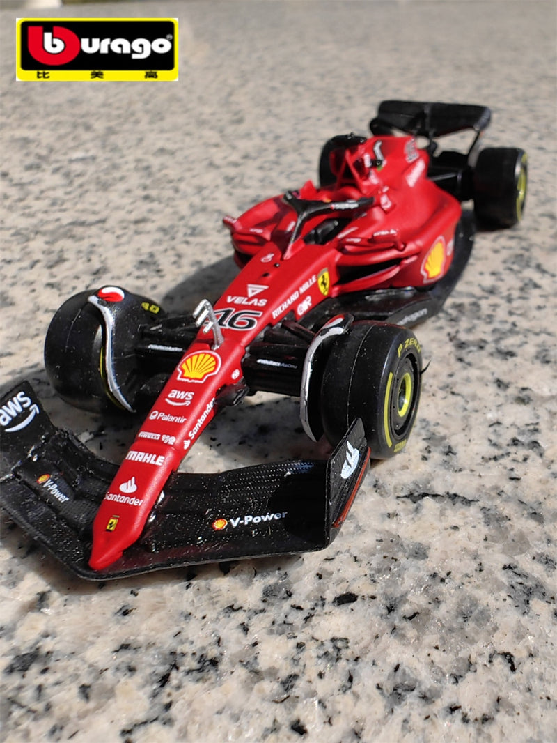2022 Ferrari F1 and 2022 Oracle Red Bull Racing RB18 Alloy Toy Car