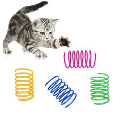 Cat Colorful Spring Toys