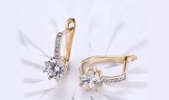 14K Gold Clip-on Earrings