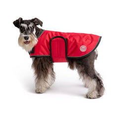 Red Blanket Jacket for Dogs - Red