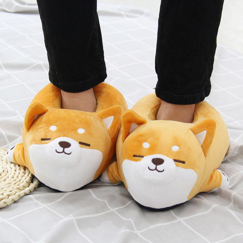 Shiba Inu Dog Slippers