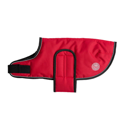 Red Blanket Jacket for Dogs - Red